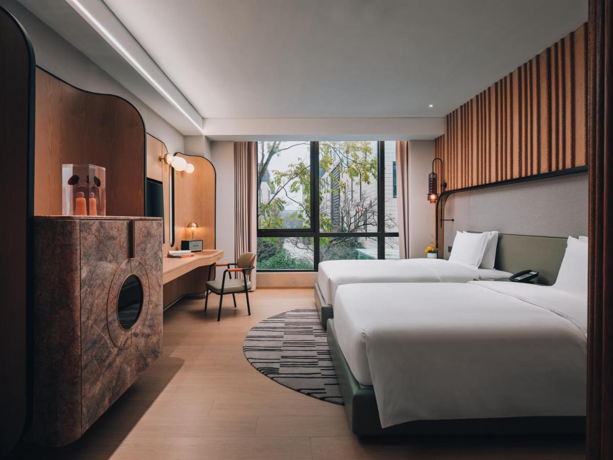 Hotel Indigo Hangzhou Uptown,Close To Westlake , Boutique Design Hotel With Freeflow Minibar Εξωτερικό φωτογραφία